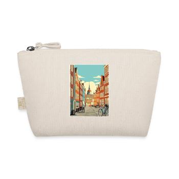 Copenhague Danemark Vintage voyage affiche Souvenir - Trousse biologique - nature - Devant