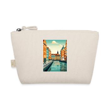 Copenhague Danemark Vintage voyage affiche Souvenir - Trousse biologique - nature - Devant
