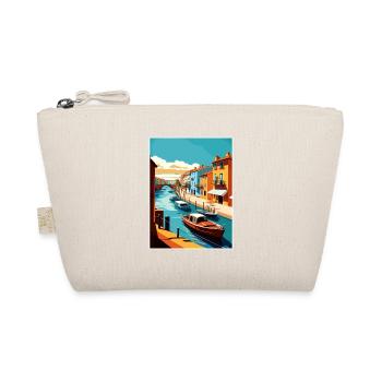 Costa Nova Portugal Vintage voyage affiche Souvenir - Trousse biologique - nature - Devant