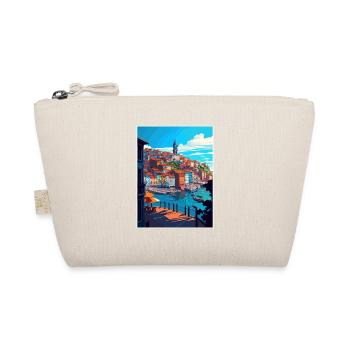 Porto Portugal Vintage Travel Poster WPA Souvenir - Organic Pouch - nature - Front