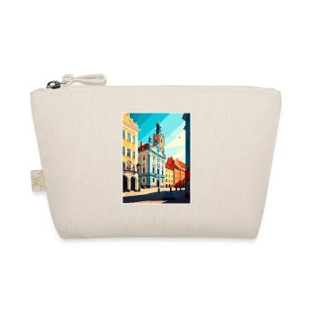 Czestochowa Pologne Vintage voyage affiche Souvenir - Trousse biologique - nature - Devant