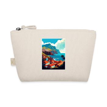Madère Portugal Vintage voyage affiche Souvenir - Trousse biologique - nature - Devant