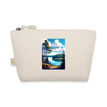 Wigry Pologne Vintage voyage affiche WPA Souvenir - Trousse biologique - nature - Devant
