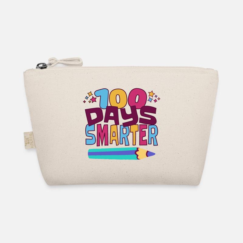 100 days smarter - Organic Pouch - nature