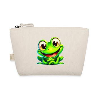 Naughty Frog - Organic Pouch - nature - Front