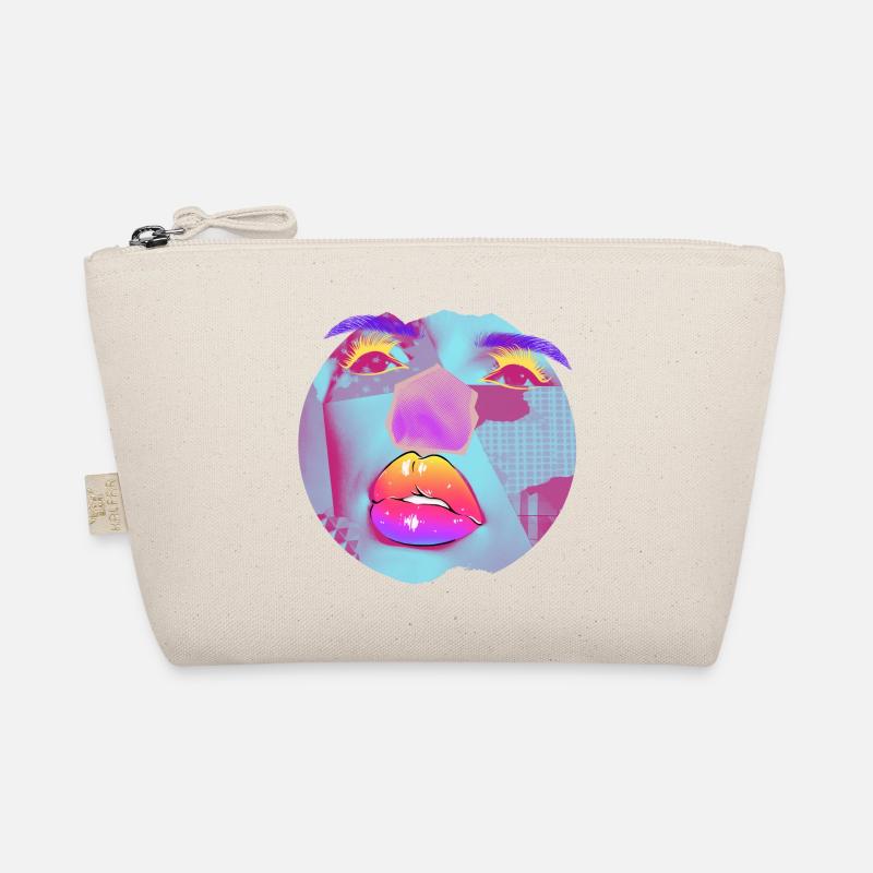 Pop Art bright collage Organic Pouch