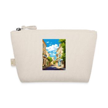 La Rochelle France Vintage Travel Poster Souvenir - Organic Pouch - nature - Front