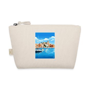 Balearen Spanien Vintage Reiseposter WPA - Bio-Täschchen - Natur - Vorne
