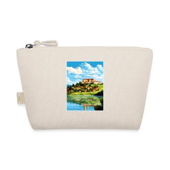Ptuj-Schloss-Slowenien-Bleder-Reise-Plakat - Bio-Täschchen - Natur - Vorne