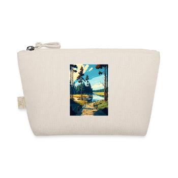 Bory Tucholskie Pologne Vintage Affiche de voyage WPA - Trousse biologique - nature - Devant