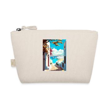 Paros Greece Decoration Vintage Travel Poster WPA - Organic Pouch - nature - Front