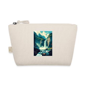 Chutes de Giessbach Suisse Affiche de voyage vintage - Trousse biologique - nature - Devant