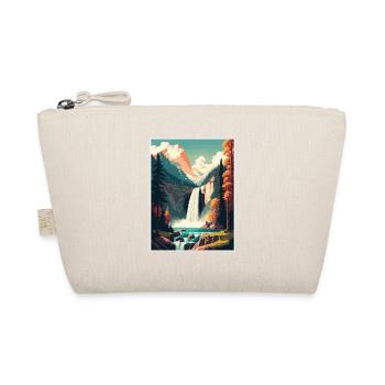 Jauns Falls Suisse Vintage voyage affiche WPA - Trousse biologique - nature - Devant