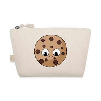 Cookie cookie with face - Organic Pouch - nature - Front