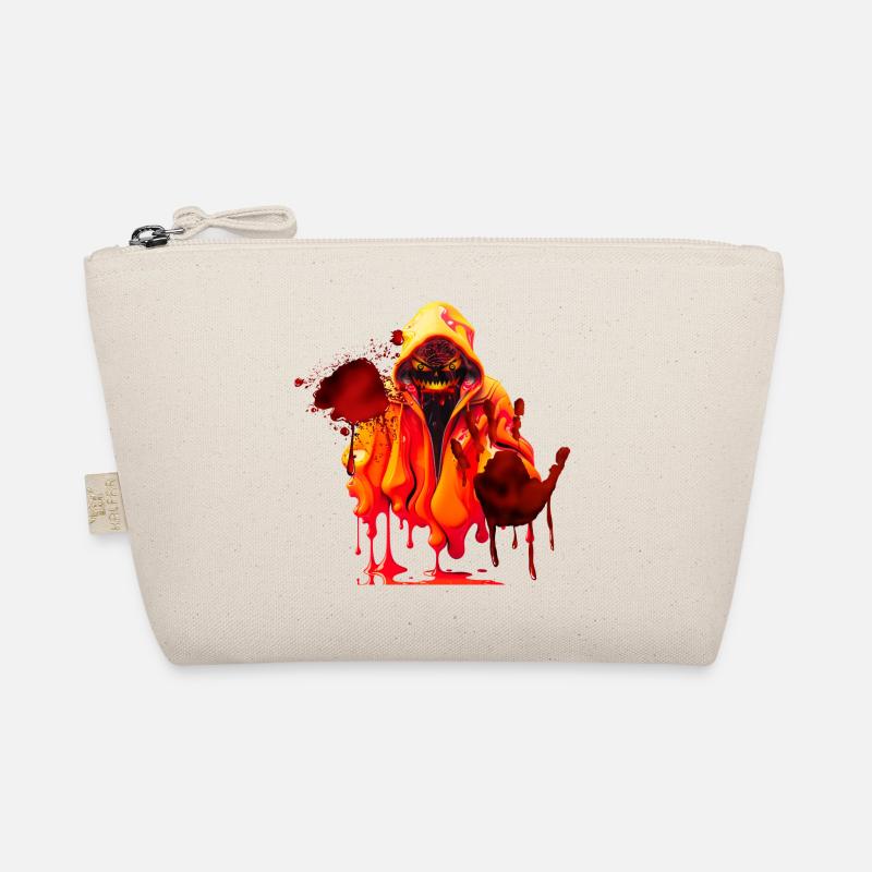 horror bloody ghost Organic Pouch