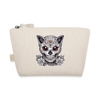 La Catrina / Tattoo / Mexico / Animal / Cat - Organic Pouch - nature - Front