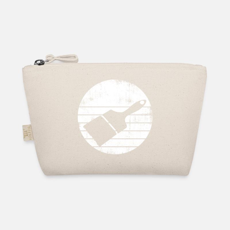 Painter Brush Drawing Organic Pouch