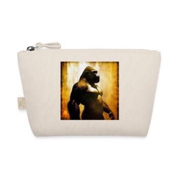 Gorilla 03 - Organic Pouch - nature - Front