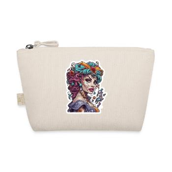 diabolical woman / blood / gothic / heavy metal - Organic Pouch - nature - Front