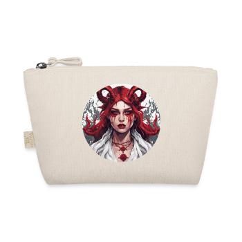 diabolical woman / blood / gothic / heavy metal - Organic Pouch - nature - Front