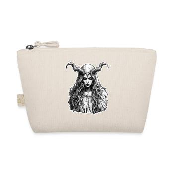 diabolical woman / blood / gothic / heavy metal - Organic Pouch - nature - Front
