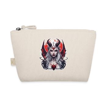 diabolical woman / blood / gothic / heavy metal - Organic Pouch - nature - Front
