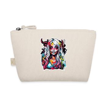 diabolical woman / blood / gothic / heavy metal - Organic Pouch - nature - Front
