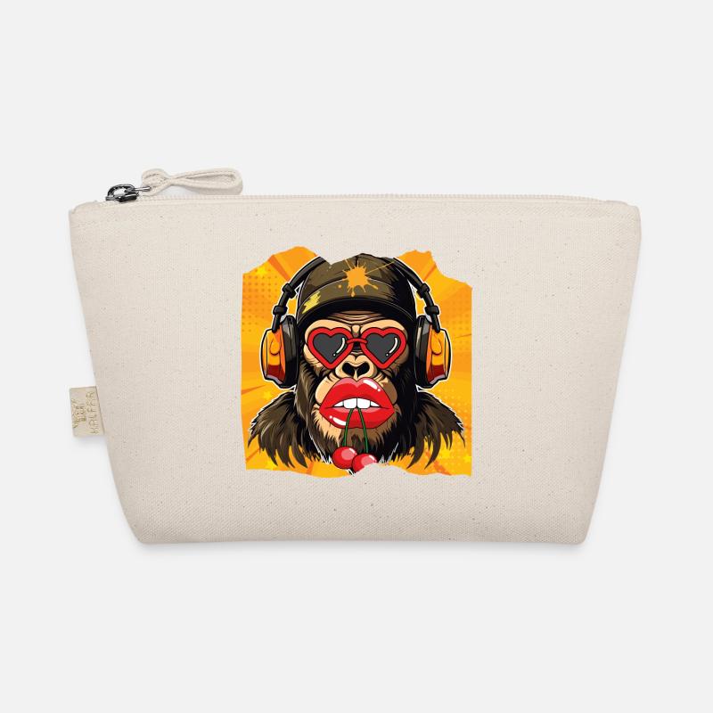 Affe & Kirsche Bio-Täschchen