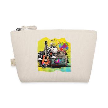 Pop Art Pop Music - Organic Pouch - nature - Front