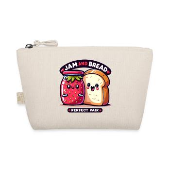 Jam and bread, the perfect pair - Organic Pouch - nature - Front