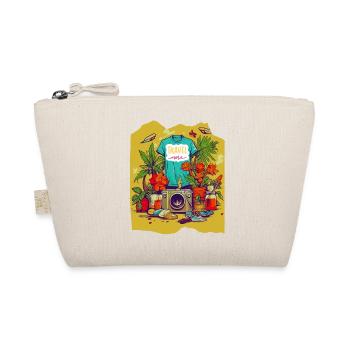 Travel More - Organic Pouch - nature - Front
