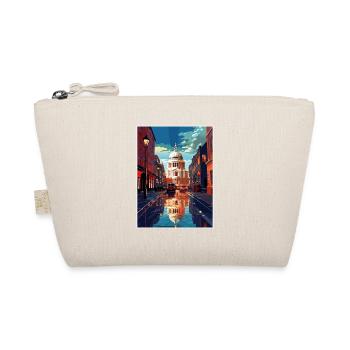 St Paul S Cathedral London England Travel Poster - Organic Pouch - nature - Front