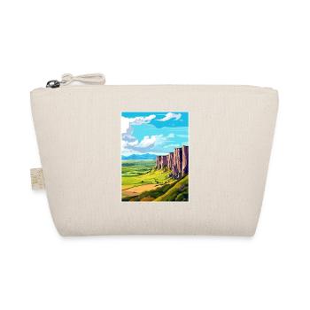 Salisbury Crags Edinburgh Scotland Travel Poster - Organic Pouch - nature - Front