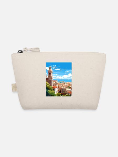 Malaga Spain Vintage Travel Poster WPA Souvenir - Organic Pouch - nature - Front