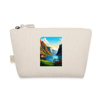 The Fjords Norway Norwegian Mountains Scandinavian - Organic Pouch - nature - Front