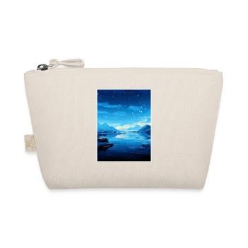 Iceland Vintage Travel Poster WPA Souvenir - Organic Pouch - nature - Front