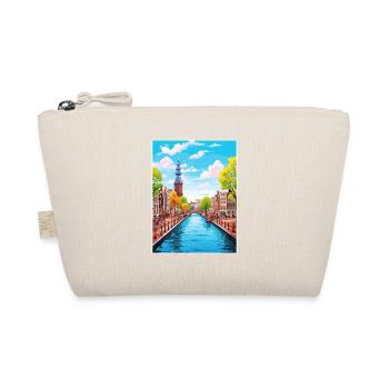 Amsterdam Niederlande Vintage Reiseposter WPA - Bio-Täschchen - Natur - Vorne