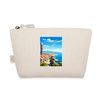 Split Kroatien Vintage Reiseposter WPA Souvenir - Bio-Täschchen - Natur - Vorne