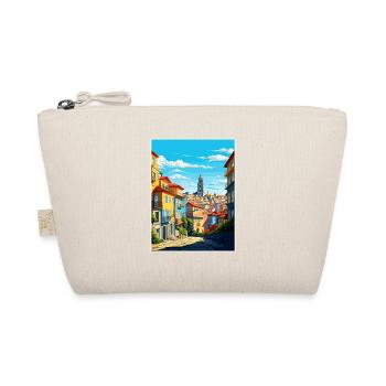 Porto Portugal Vintage Travel Poster WPA Souvenir - Organic Pouch - nature - Front