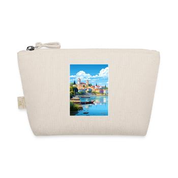 Tomar Portugal Vintage voyage affiche WPA Souvenir - Trousse biologique - nature - Devant