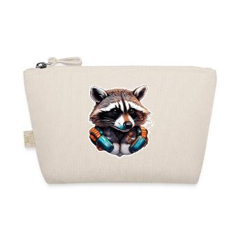 Raccoon / Animal / Zoo / Wild / Cute / Predator - Organic Pouch - nature - Front
