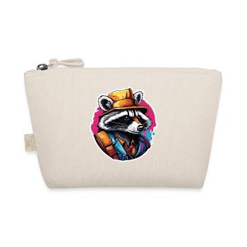 Raccoon / Animal / Zoo / Wild / Cute / Predator - Organic Pouch - nature - Front