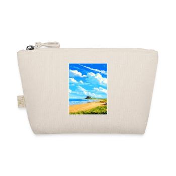 Bamburgh Castle Angleterre Vintage voyage affiche WPA - Trousse biologique - nature - Devant