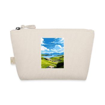 Isle Of Colonsay Schottland Vintage Reiseposter - Bio-Täschchen - Natur - Vorne