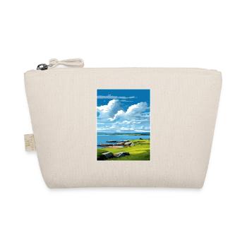 Isle Of Shapinsay Schottland Vintage Reiseposter - Bio-Täschchen - Natur - Vorne