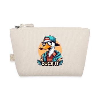 Ducken Sie sich - Bio-Täschchen - Natur - Vorne