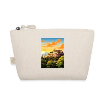 Athens Greece Decoration Vintage Travel Poster WPA - Organic Pouch - nature - Front