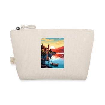 Lake Garda Decoration Vintage Travel Poster WPA - Organic Pouch - nature - Front
