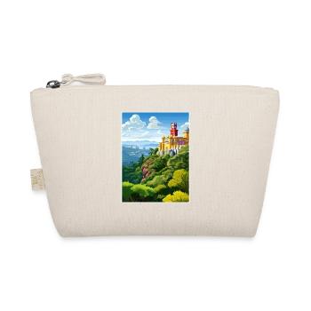 Sintra Portugal Vintage voyage affiche WPA Souvenir - Trousse biologique - nature - Devant
