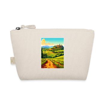 Toscane Italie Décoration Vintage Voyage Affiche WPA - Trousse biologique - nature - Devant